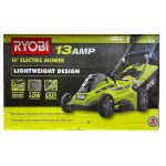 Ryobi 16in 13 Amp Corded Electric Walk Behind Push Mower
