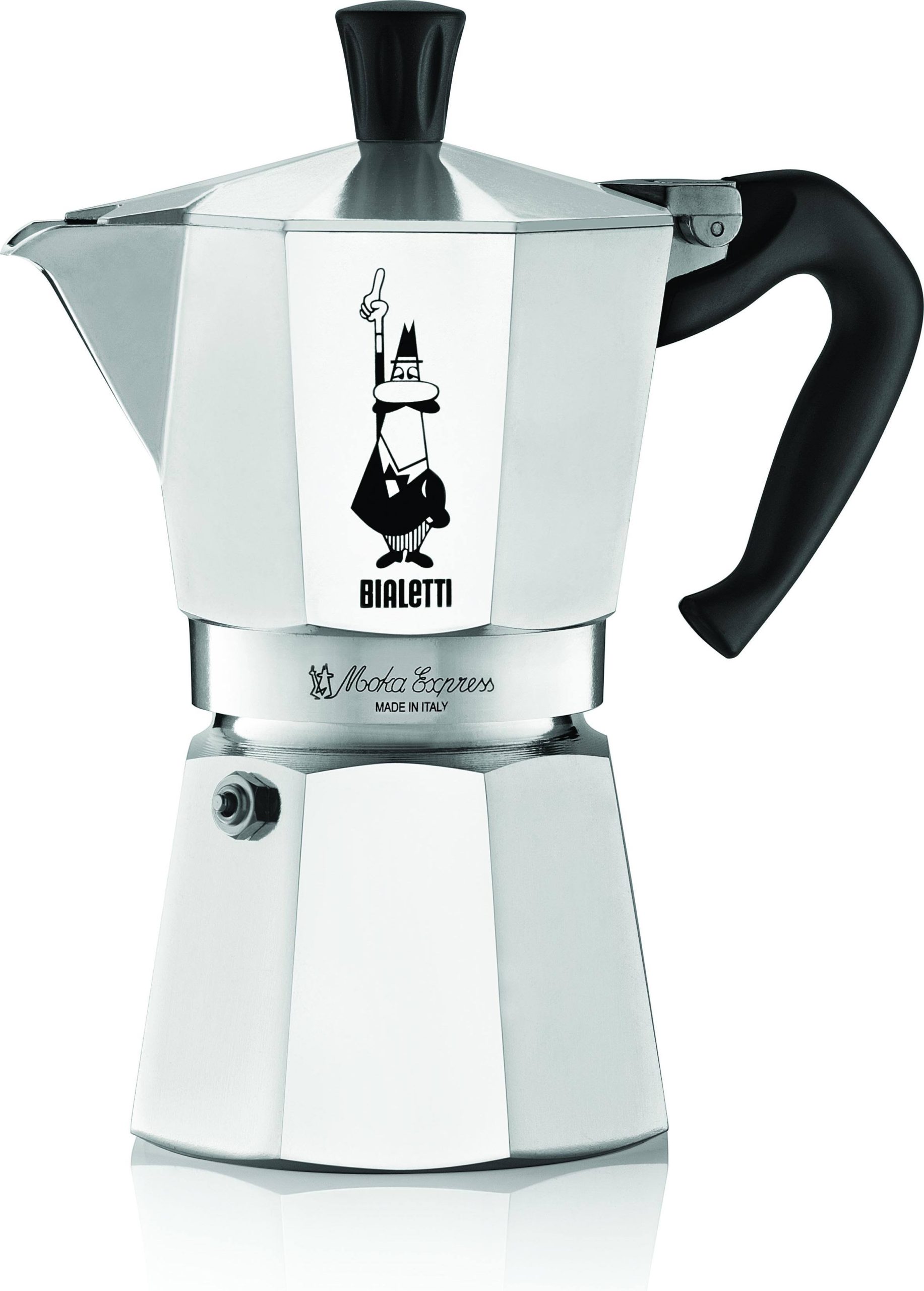 7b61ee37bbe0c137a92e278059fc17ba9ba9e9aaca87ea4d38a69aff05d1c56f.jpg Bialetti Moka 6 Cup Express Espresso Maker - Image 1
