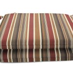 Sunbrella 18 inch x 18 inch Seat Pad 2 Pack - Brannon Redwood