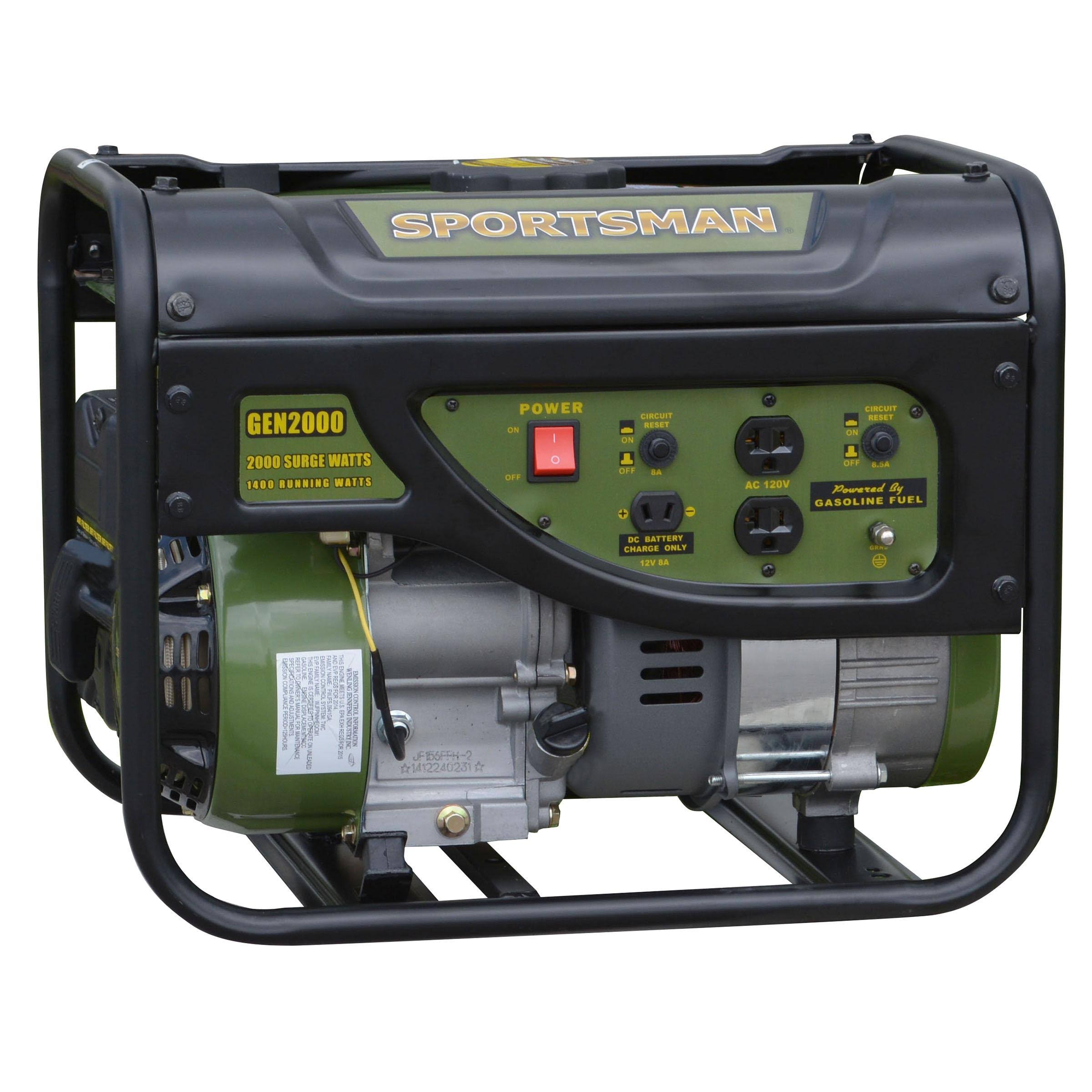 7b998a67eeaf9de7d8e8f495f3da80b87fd958394ce129d5a040c8e9863174e1.jpg Sportsman 2000 Watt Portable Gasoline Generator - Image 1
