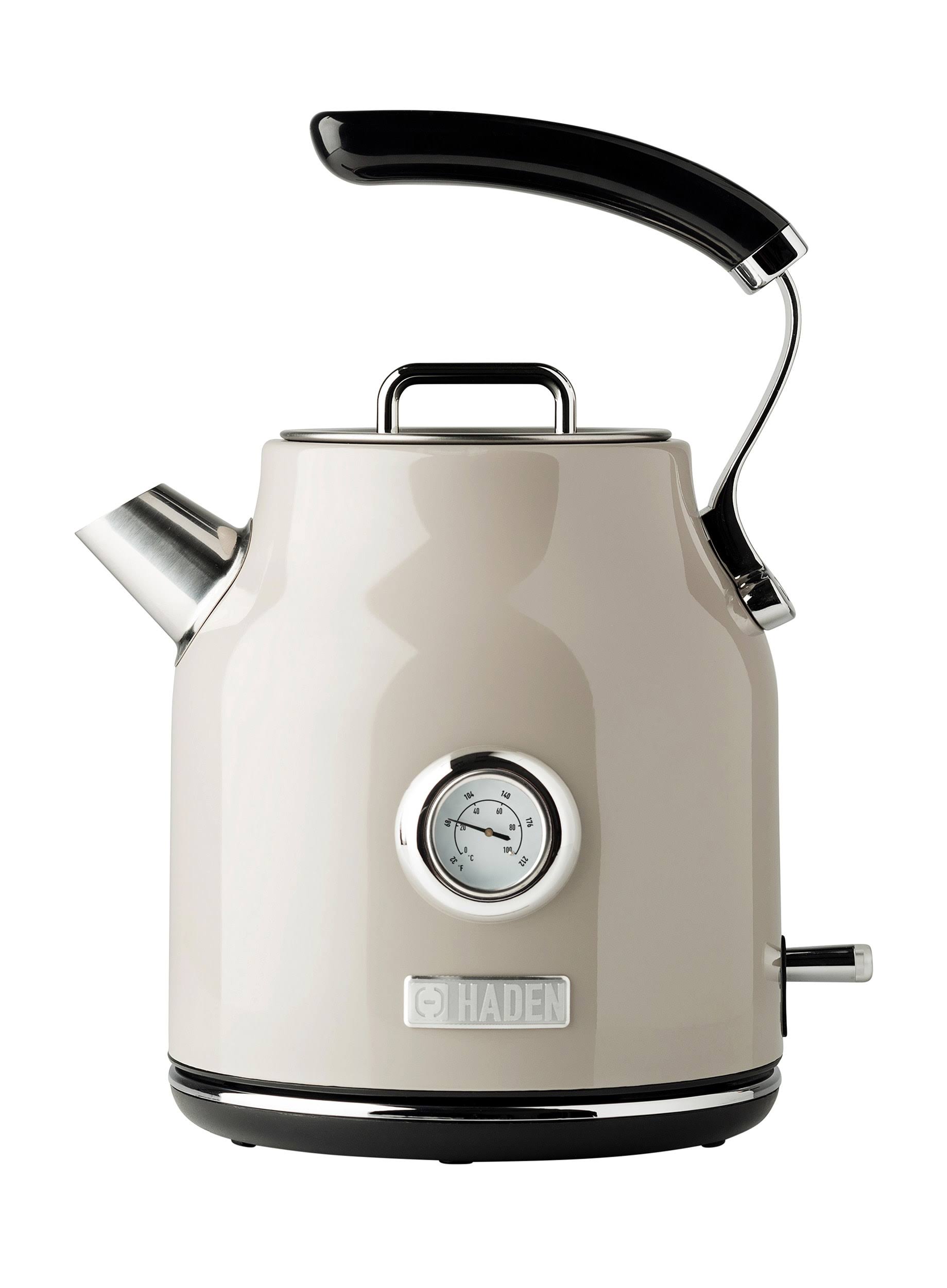 7bc380ca569afe5b2fd8049c00748b8575662179abd9cf488b78e484e1f715f5.jpg Haden Dorset 1.7L Stainless Steel Electric Kettle - Putty - Image 1
