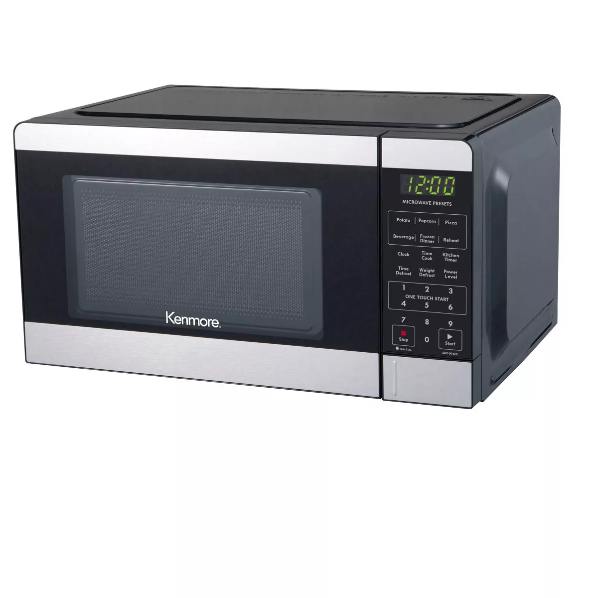 7bc645f84f6d3b3530bf2c7bb22ab3207fd6eaab6c3964dbd6e93a180e92cc4b.webp Kenmore 0.7 cu ft Microwave – Stainless Steel - Image 1