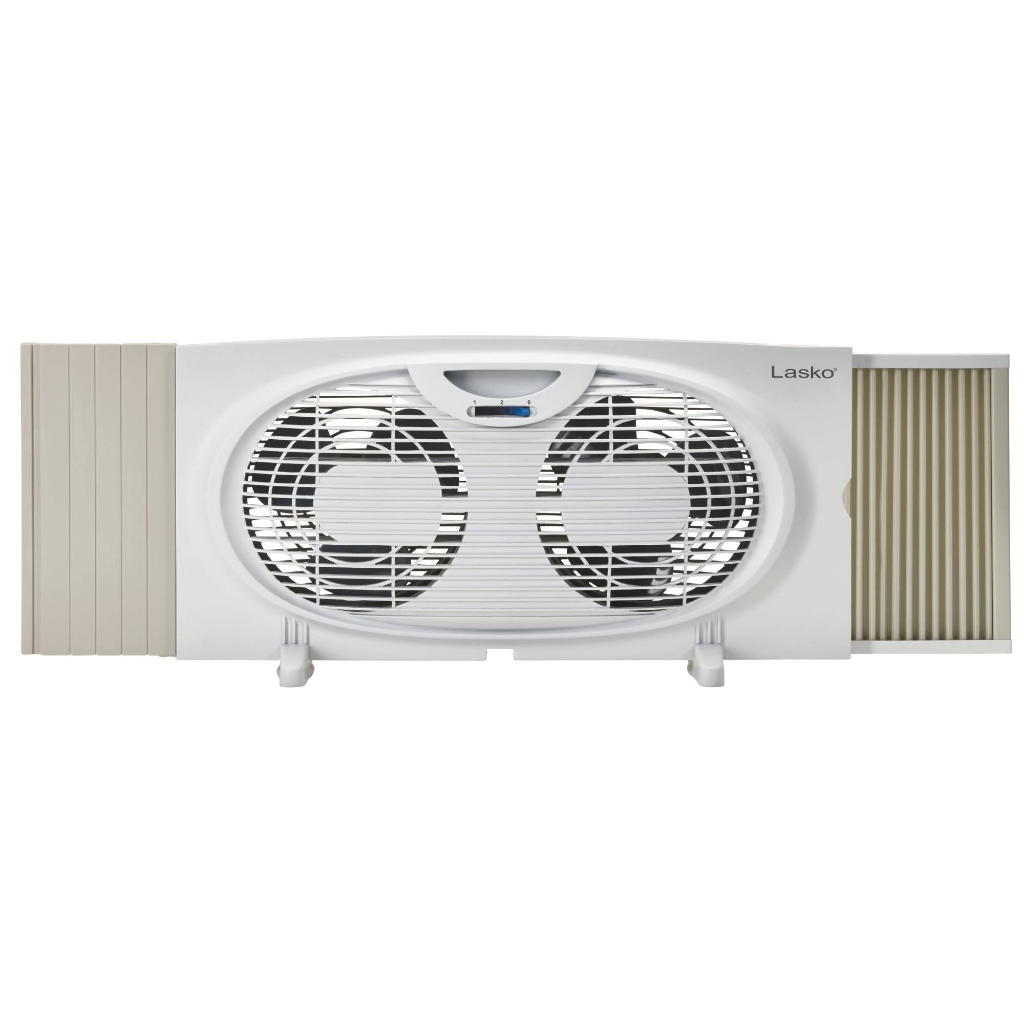 7bc788b2ce6ba3ee6713ec0d305caca0f2cc577d3d2b2af34729285a19be25fe.jpg Lasko W07350 Twin Window Fan - Image 1