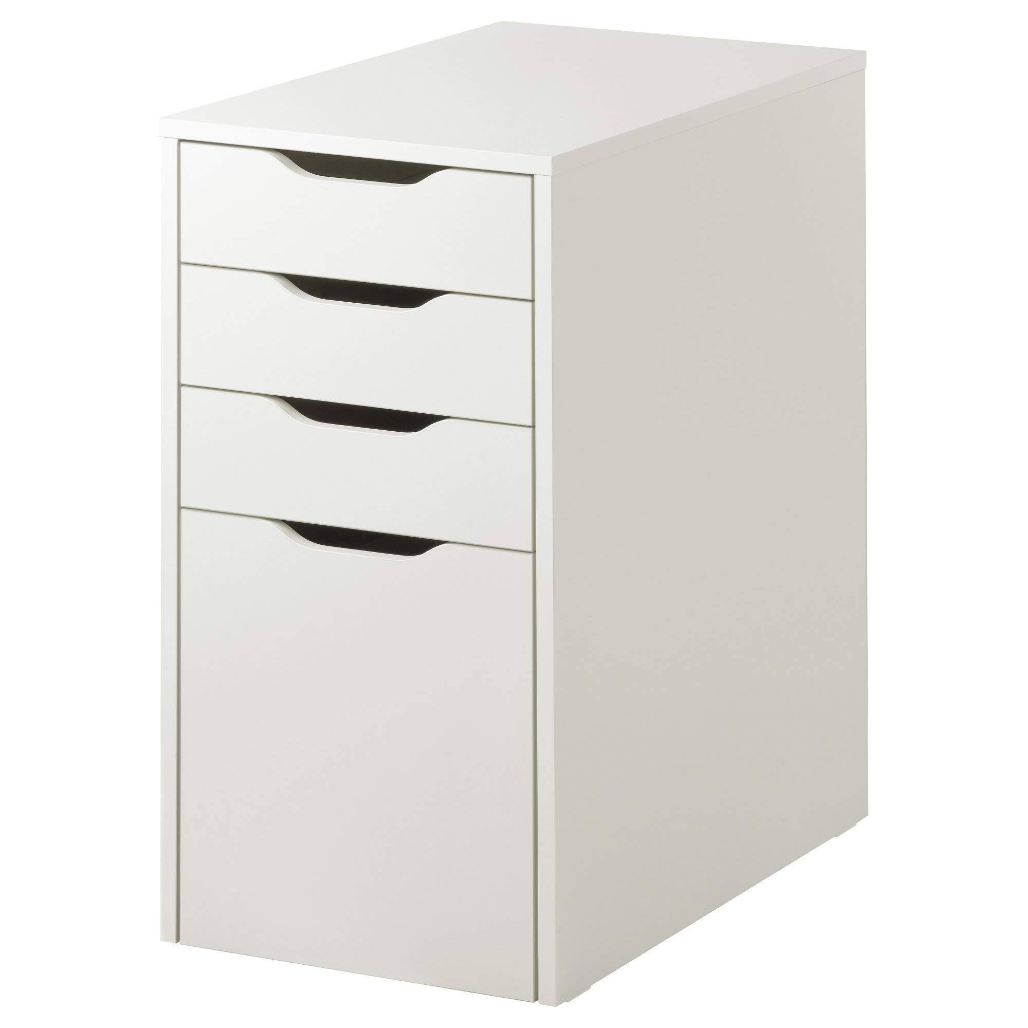 7bc9e009995efb04d100548eba1b346a72fdbc55469bd295392c966ad6e66452.jpg IKEA Alex Drawer unit/drop File Storage, White - Image 1