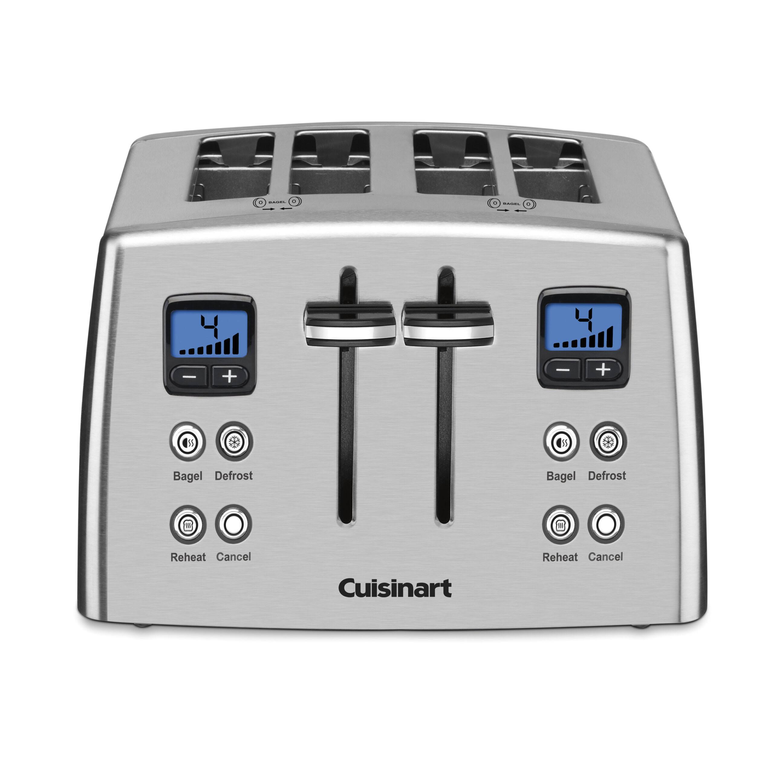 7c4883923c33d5559916e38bac66e6a1d56a62af051508535a223ff84a40391d.jpg Cuisinart Countdown 4-Slice Toaster - Image 1