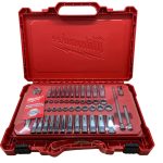 Milwaukee 1/4" Drive SAE & Metric Ratchet & Socket Set