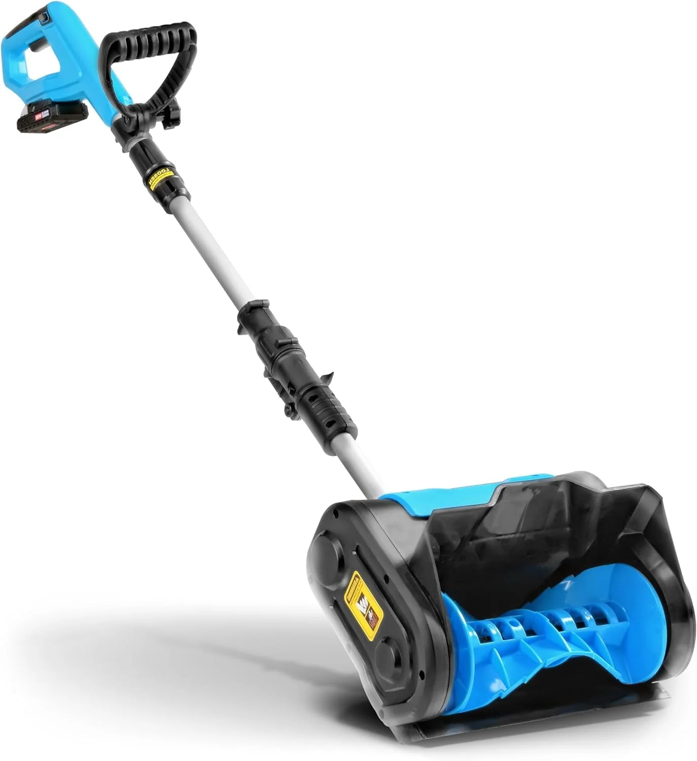 7ca055fc6ea92028e47f0fc82e465a483c293f302536185f70d0f94b84df6d40.webp Alphaworks Portable Electric Snow Thrower & Shovel - 20V 2ah Cordless Battery System - Image 1