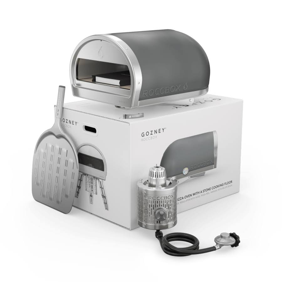 7d0347039faaca1ee5069c6cfeafacf2f2adc39c79872b8a923a099d1dfb32b0.jpg Roccbox Pizza Oven by Gozney - Outdoor Portable - GAS Fired - Image 1