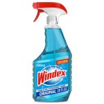 Windex Glass Cleaner Spray Bottle, Original Blue, 26 fl oz