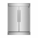 Forno Maderno 60 in. 2-Piece Convertible Refrigerator/Freezer Built-In with Decorative Grill Trim, 27.2 Cu.Ft. FFFFD1722-60S