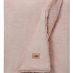 Ugg Coastline Plush Throw Blanket in Rose Tint
