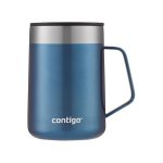 Contigo 14 oz. Streeterville Stainless Steel Mug with Handle - Blue Corn