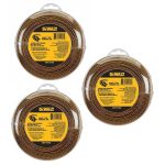 DeWalt 3 Pack of Genuine OEM Replacement Trimmer Line #DWO1DT802-3PK