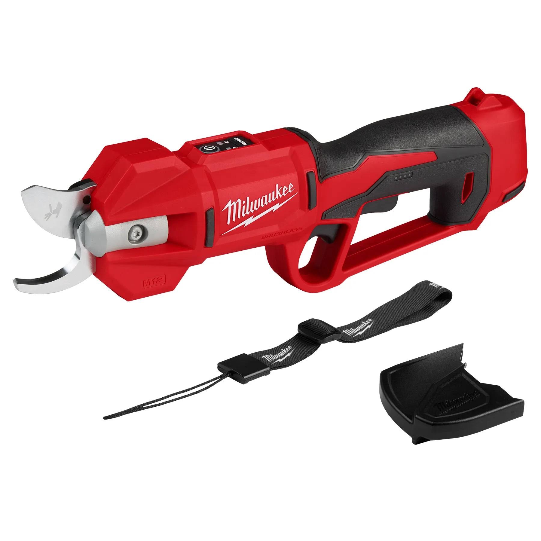 7d8b9fe44d666d4073f6ab0a2e22e96ecf3c63768cf2a938730aa3f3a4a8fc25.jpg Milwaukee 2534-20 M12 Brushless Pruning Shears - Image 1