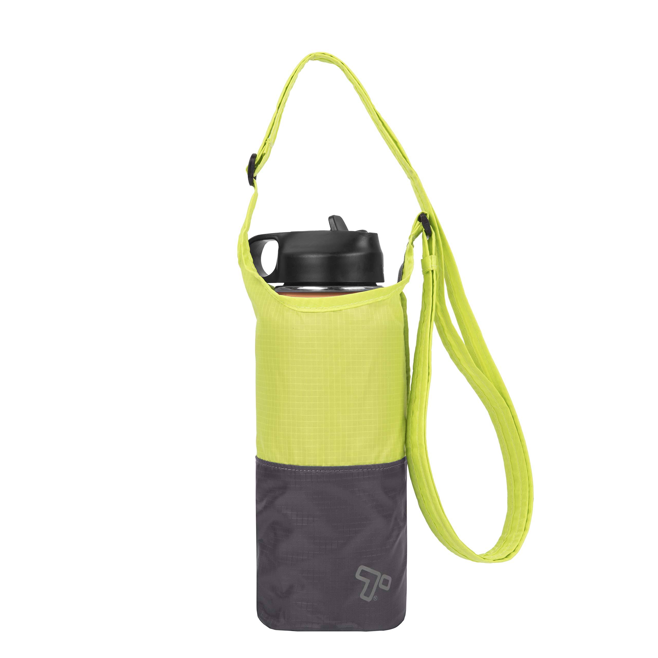 7d9aa390de4cd3a8882888eca5883334f43b9881ddf4927c07985d6cfb538cd3.jpg Travelon Packable Water Bottle Tote Lime - Image 1