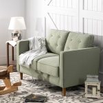 Zinus Lauren 2 - Seater Loveseat, Pear Green