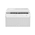 Restored Midea MAW12U1QWT 12, 000 BTU DOE U - Shaped Smart Window Air Conditioner 350 Sq. Ft White Color (Refurbished)