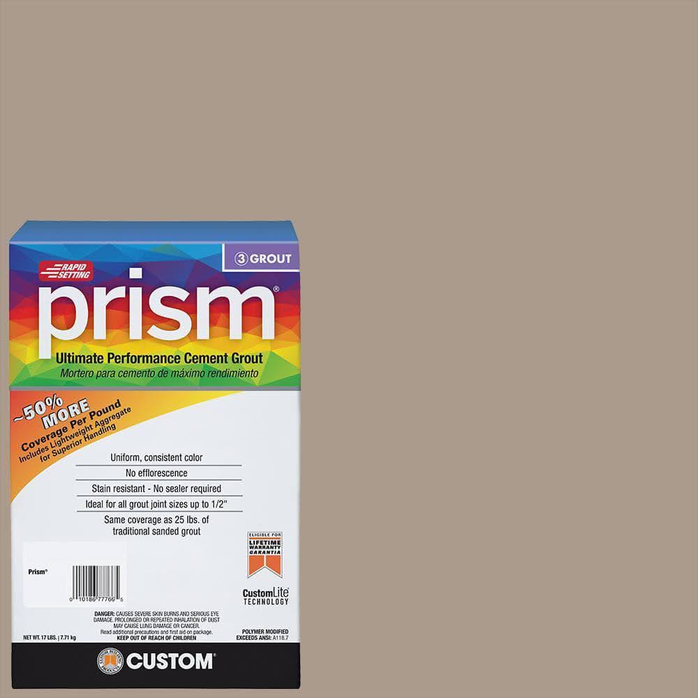 7de48a45de40e3ccec48abf1dbac9cc3cc3d1a706497b60d5ebf7eed20f66862.jpg Custom Building Products Prism #183 Chateau 17 lb. Grout - Image 1