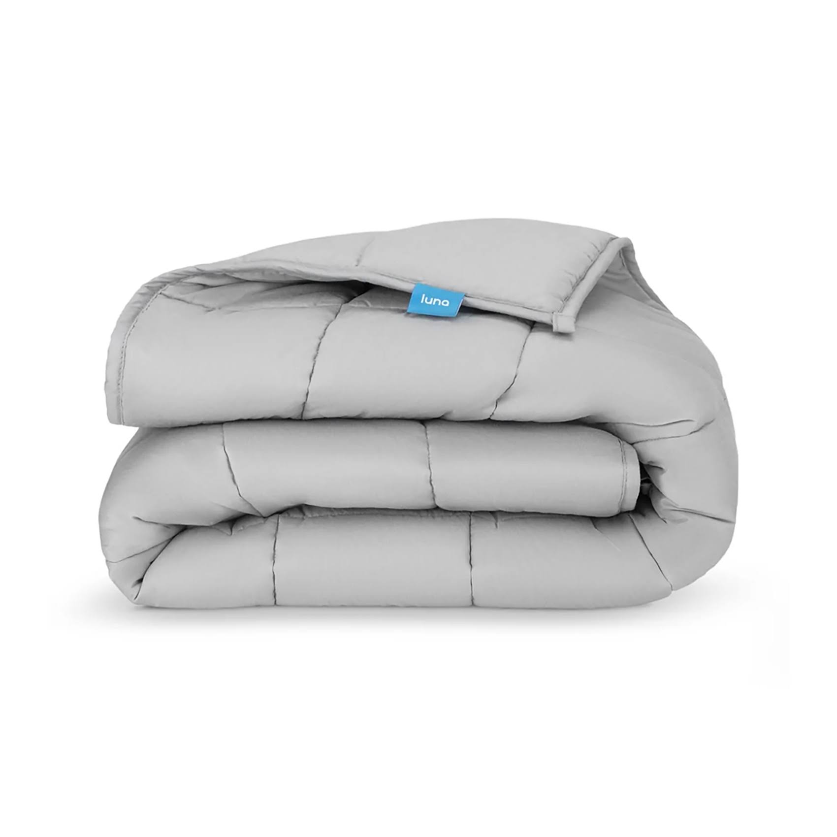7df011fc947eb9c7d1b0810ded84c75b1f8e3eb1946cfa755cfd25ce79a295cf.jpg Weighted Blanket for Kids Light Grey / Kid / 5 lbs by Luna - Image 1