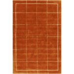 Mallory Rust, Light Brown Hand Tufted Area Rug AllModern Rug Size: Rectangle 2' x 3'