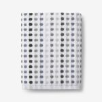 The Company Store Spectrum Gray Geometric Cotton Single Bath Towel