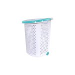 Home Logic Rolling Laundary Hamper, White