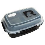 RTIC 5 Compartment Lunch Containers, Hot Food Container with Lid for Adults or Kids, Microwave Safe Divided Snack Lunch Box for Work, School or