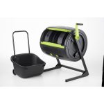 RSI-MAZE Two Stage Compost Tumbler with Cart