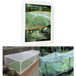 Smirdx Ultra Fine Garden Mesh Netting, 6.6 x 9.9ft Bird Screen Barrier Netting, Thicken Plant Covers Protect Plant Fruits Flower Vegetable Health Growing