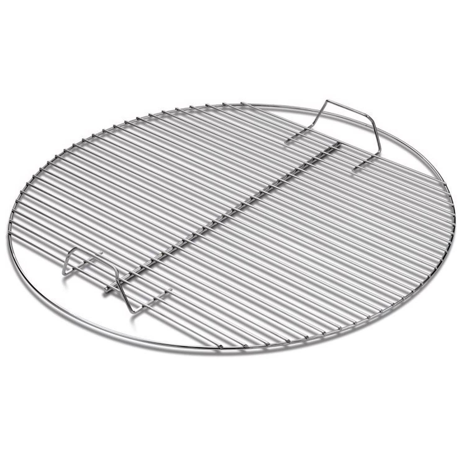 7fea9aaa5be7c01b466c5f862e0f266aceb579facd3860a1efcf66a7d7172659.jpg Weber Plated Steel Grill Cooking Grate for Charcoal Weber 22 in. - Image 1