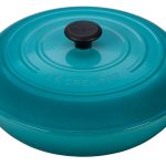 Le Creuset 5-Quart Signature Cast Iron Braiser - Caribbean