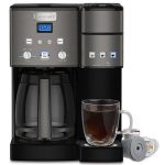 Cuisinart Coffee Center 12-Cup Coffee Maker and Single Serve Brewer -Black