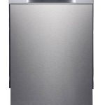 EdgeStar Bidw1802ss 18 inch Wide 8 Place Setting Energy Star Rated Built-In Dishwasher, Stainless Steel