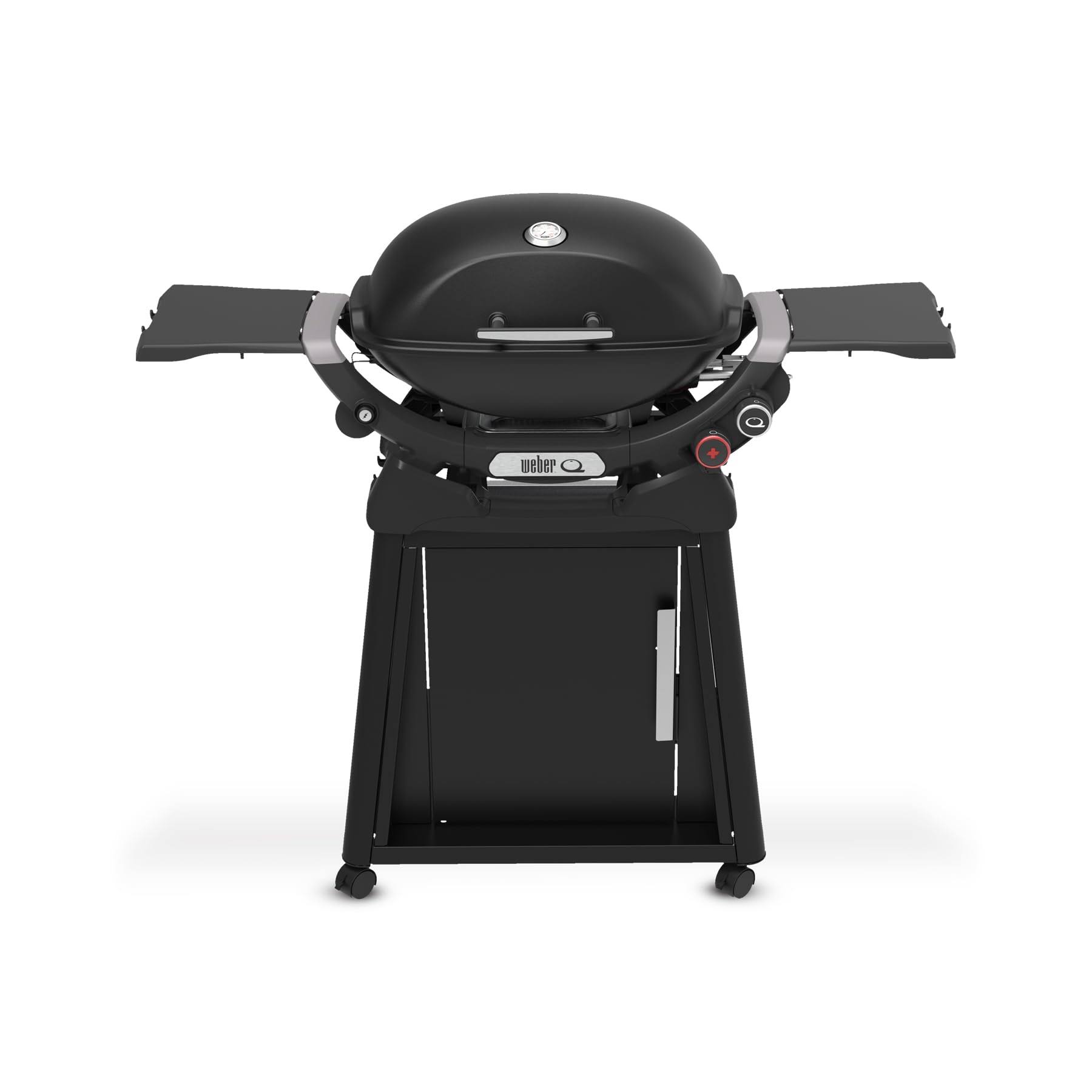 80949bf14f01e389dd0e5b209ce096943e50d834fa2361e83bd29519897182de.jpg Weber Q 2800n+ Gas Grill with Stand (LIQUID Propane) - Midnight Black - Image 1