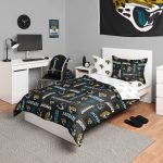 FOCO NFL Team Logo Bed in A Bag Comforter Sheets Pillow Cases Bedding 5-Piece Set