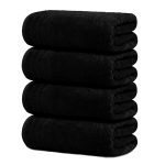 Tens Towels Large Bath Towels, 100% Cotton, 30 x 60 Inches Extra Large Bath Towels, Lighter Weight, Quicker to Dry, Super Absorbent, Perfect