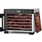 Cosori Food Dehydrator for Jerky, 176��F Temperature Control, 5 Stainless Steel Trays Dryer Machine