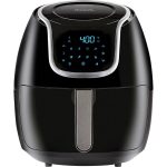 Power XL 7-Quartz LED Screen Vortex Air Fryer - Black (PAF-7QB)