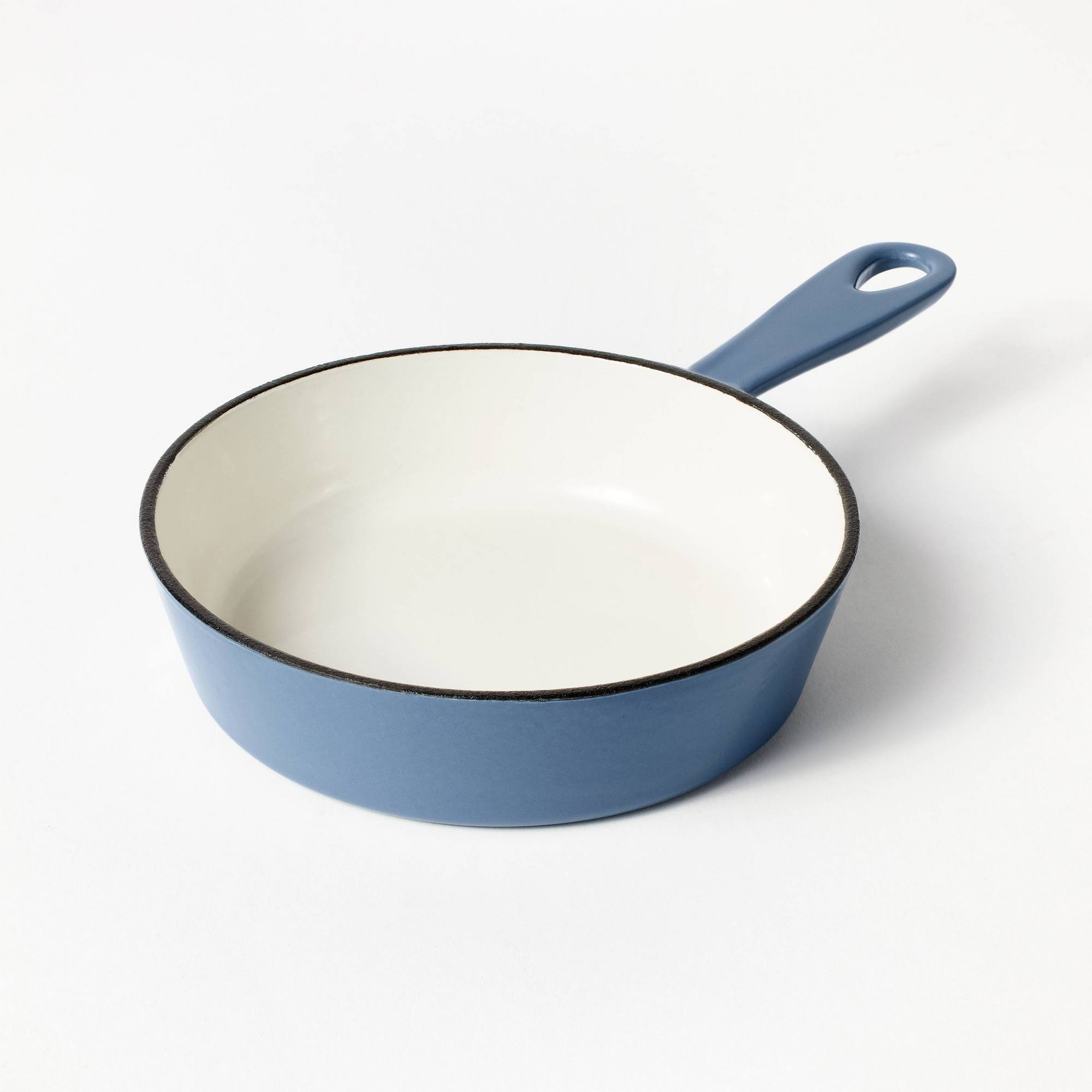 8158f5fe49d42118876c67b3d37c23fa98787902b23bd8692afcca348c5c51d6.jpg 6" Enameled Cast Iron Skillet Blue - Figmint - Image 1