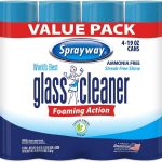 Sprayway 443331 Ammonia Free Glass Cleaner, 19 oz. (4-Pack) (Packaging May Vary) (4 CASE)