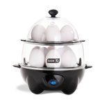 Dash Deluxe Egg Cooker, Black