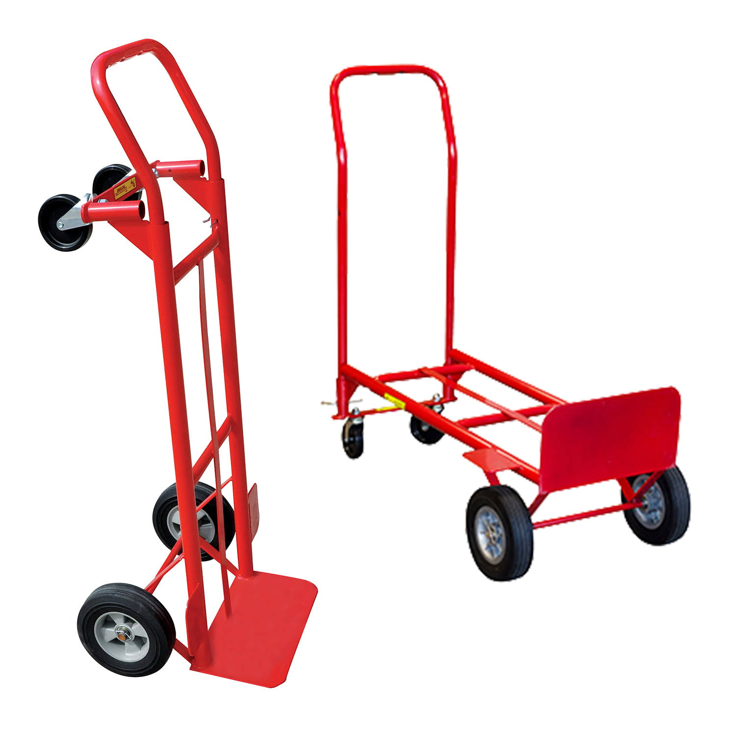 8199f29360d08f258e277a531acefb24989268ceaa93d2da009c21a05ab24c91.jpg Milwaukee 600 Pounds Capacity 2-in-1 Convertible Hand Truck - Image 1