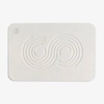 Dorai Home Bath Stone ÿ Luxury Diatomite Stone Bath Mat ÿ Instantly Removes Water ÿ Non-Slip Surface ÿ Modern and Stylish Design ÿ Zen Sandstone