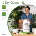 Molly's Aroid Mix - Premium Tropical Plant Soilless Potting Mix - VeryPlants 10 Dry Quarts (11L)