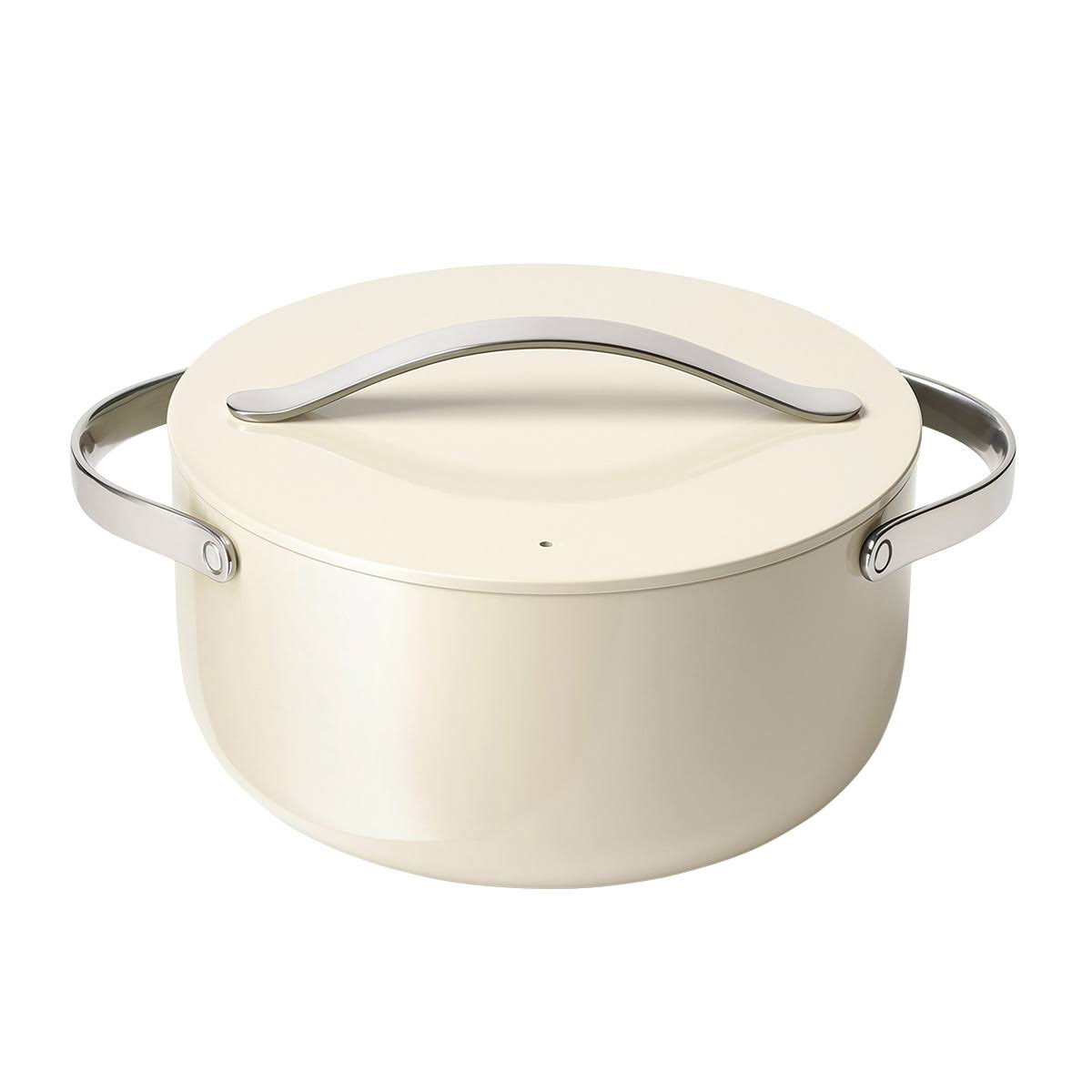 81d242809e48f555b7b73cc42b172847e34fa6f8794d891eafa2b90e838cd7a7.jpg Caraway Home 6.5qt Nonstick Ceramic Dutch Oven ,Cream - Image 1