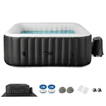 Inflatable Hot Tub. Blowup Pool Hottub. Portable Outdoor Water SPA