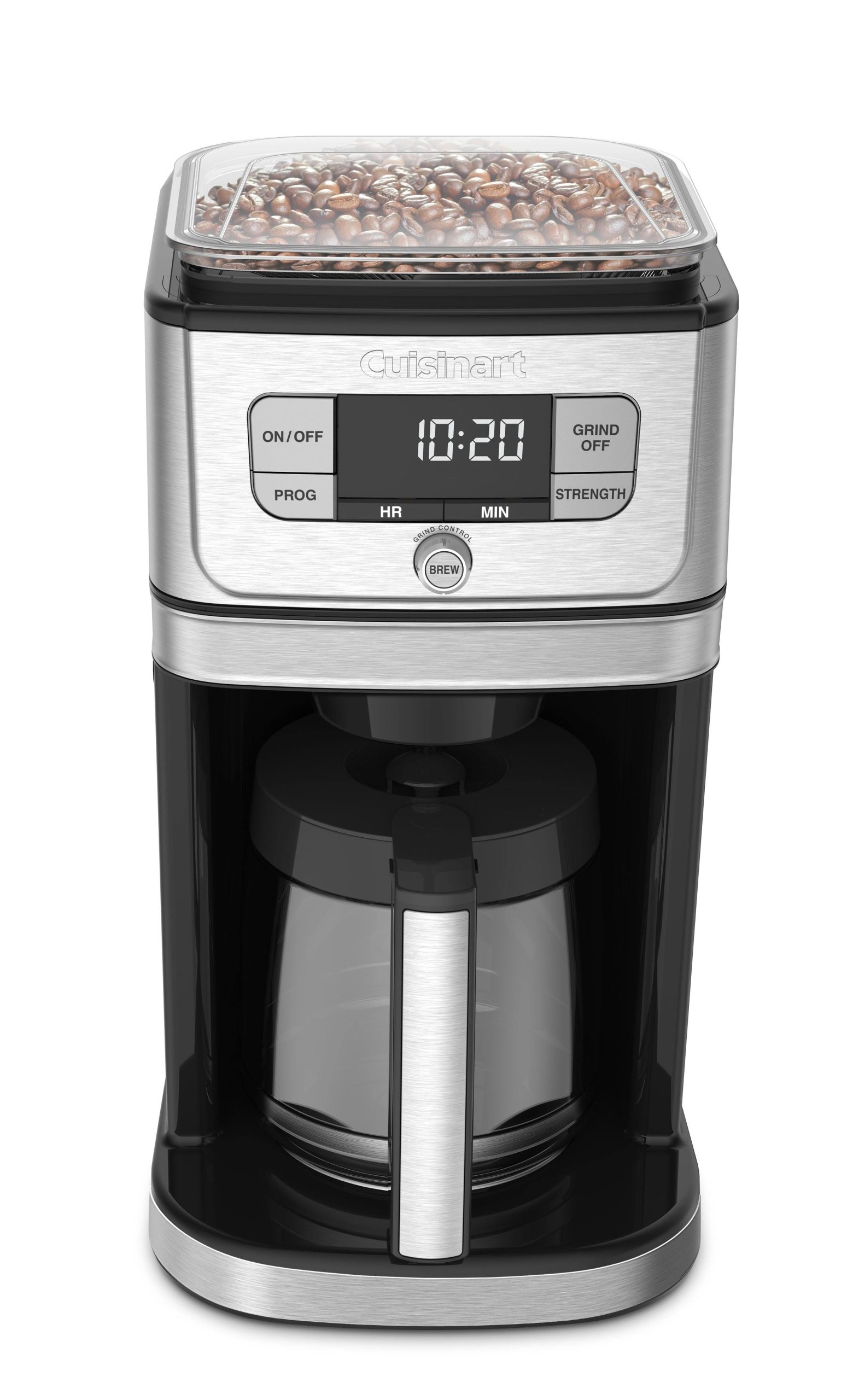 81f9d7dbd202c8392321fb446d7d28d9704d644b343c721ddfc4c3aec8b9ddba.jpg Cuisinart Grind Brew 12-Cup Automatic Coffeemaker - Black - Image 1