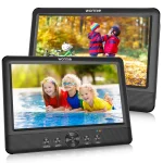 WONNIE Portable 10.5 Two Car DVD Players