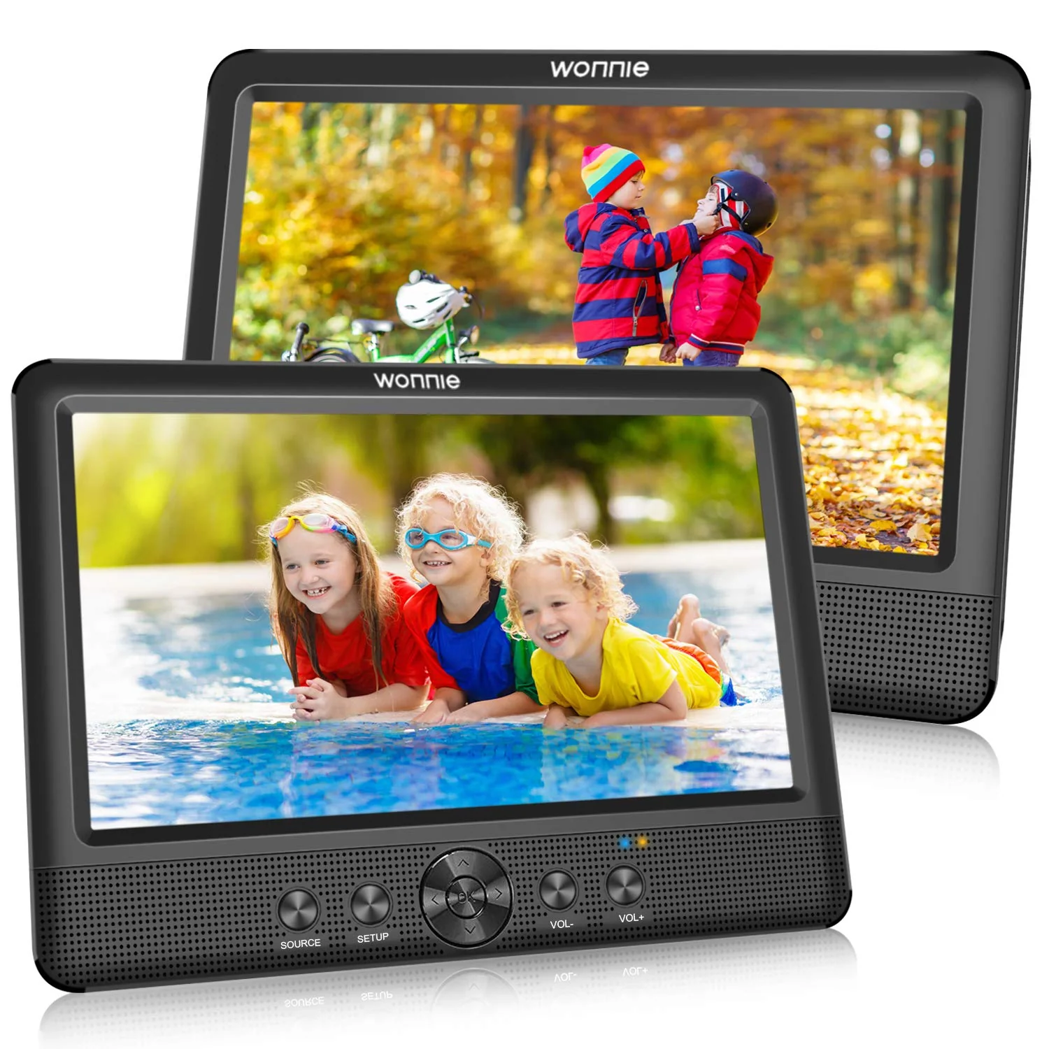 820cb0d2a1c228642879651f331daaaf2449ded2648c5d7753e351a83f392b42.webp WONNIE Portable 10.5 Two Car DVD Players - Image 1