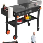 JiRiCHMi Outdoor Grill Table. Blackstone Griddle Stand